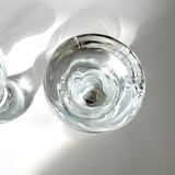 Vintage Holmegaard Per Lutken Hunter Jaeger Design Port Wine Glasses -