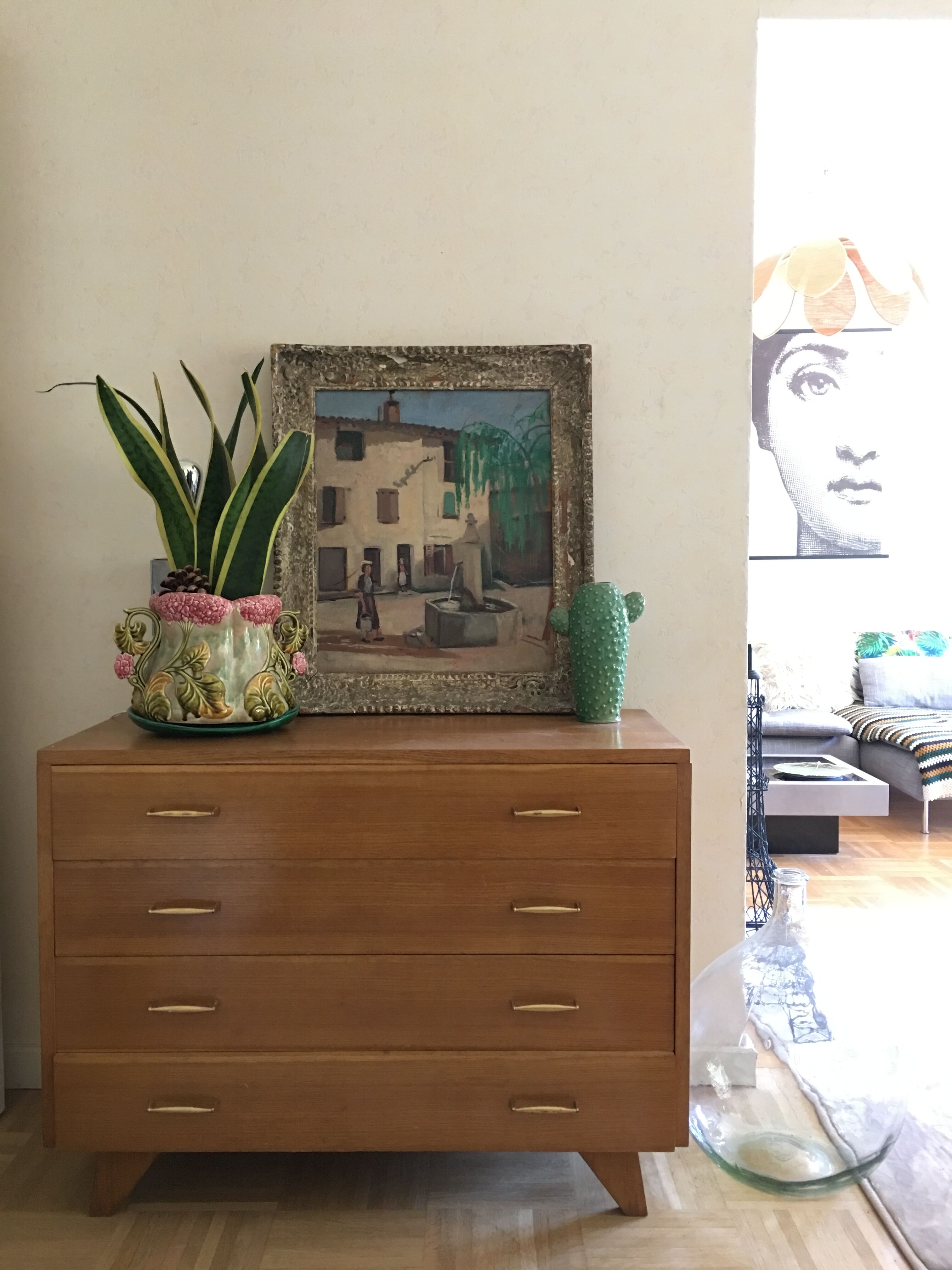 Oil on panel Hyppolite Tavernier