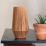 Vintage Danish rope table lamp