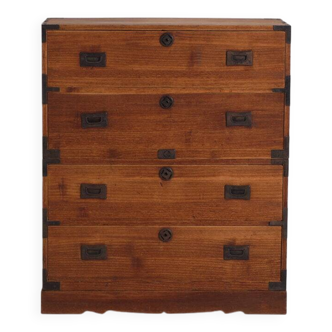 Old Japanese Tansu merchant chest – Taishō / Shōwa period (c. 1912-1945) #36
