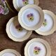 Set of 6 vintage dessert plates model Coopélia - L'Amandinoise