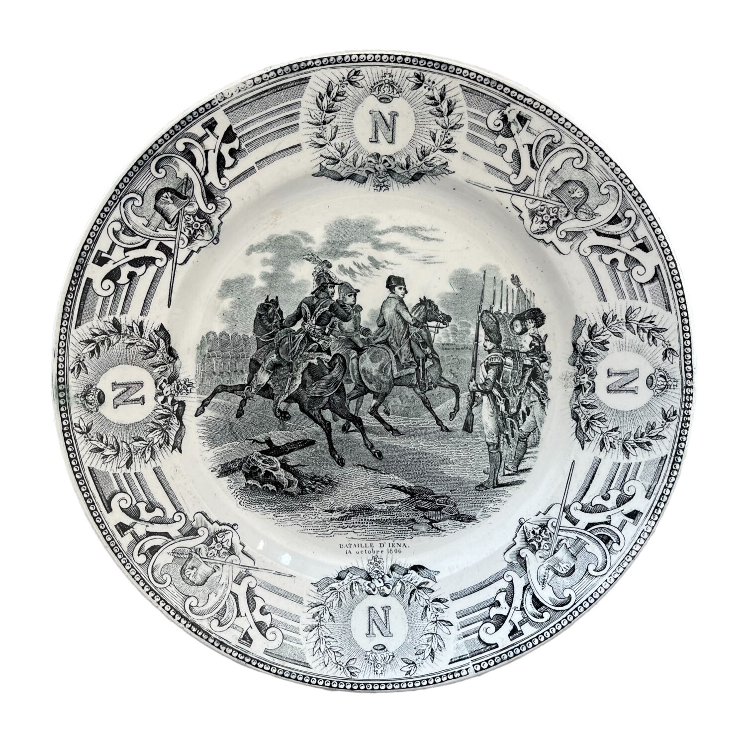 Old Napoleon plate