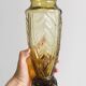 Art Deco Amber Glass Vase