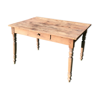 Drawer farmhouse table