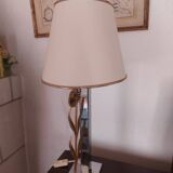 Lampe fleurs de tournesol design années 80's