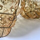 Vintage Venetian Lantern blown glass