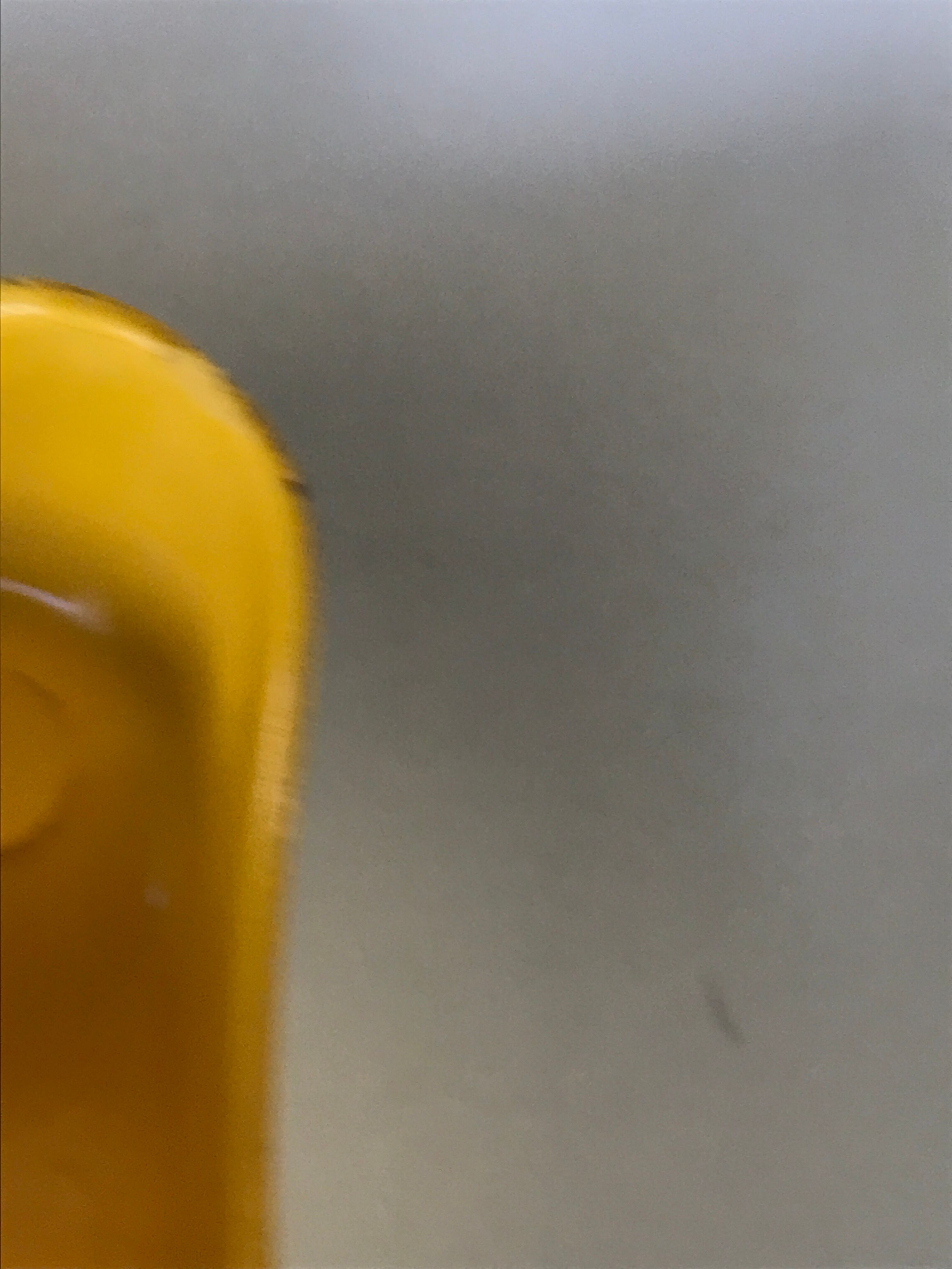 Yellow ashtray vintage design 1970