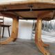 Table ronde en pin massif Rainer Daumiller