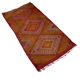 Vintage turkish kilim rug ,  96 x 47 cm