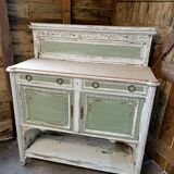 Patinated buffet service