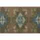 1970s Vintage Turkish Handmade Wool & Cotton Orange Area Rug 154x230