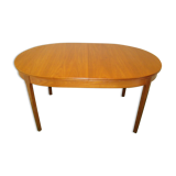 Teak dining table, an extension