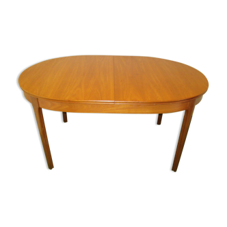 Teak dining table, an extension