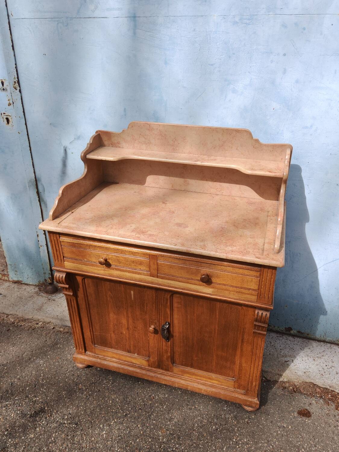 1800 fir chest of drawers