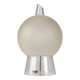 Murano glass table lamp by Itre, cone and satin sphere, Venice 1980s