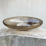 Smoked glass dish