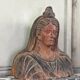 Etruscan-style terracotta bust, large-scale object, 19th century