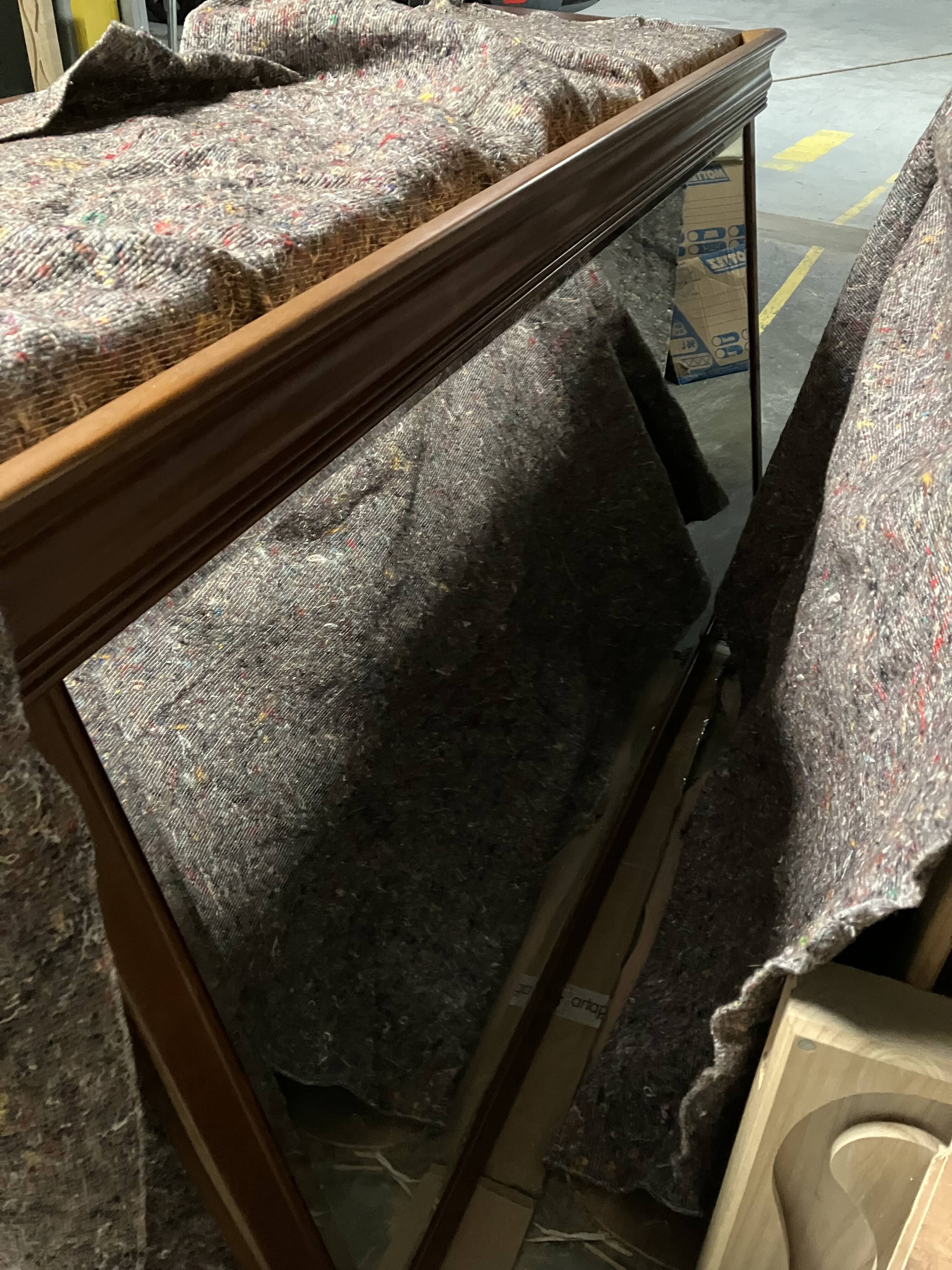 Buffet + mirror Louis Philippe