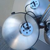 Suspension Lustre Space Age 1970 Eyeball Massive Art Belgium brushed aluminium