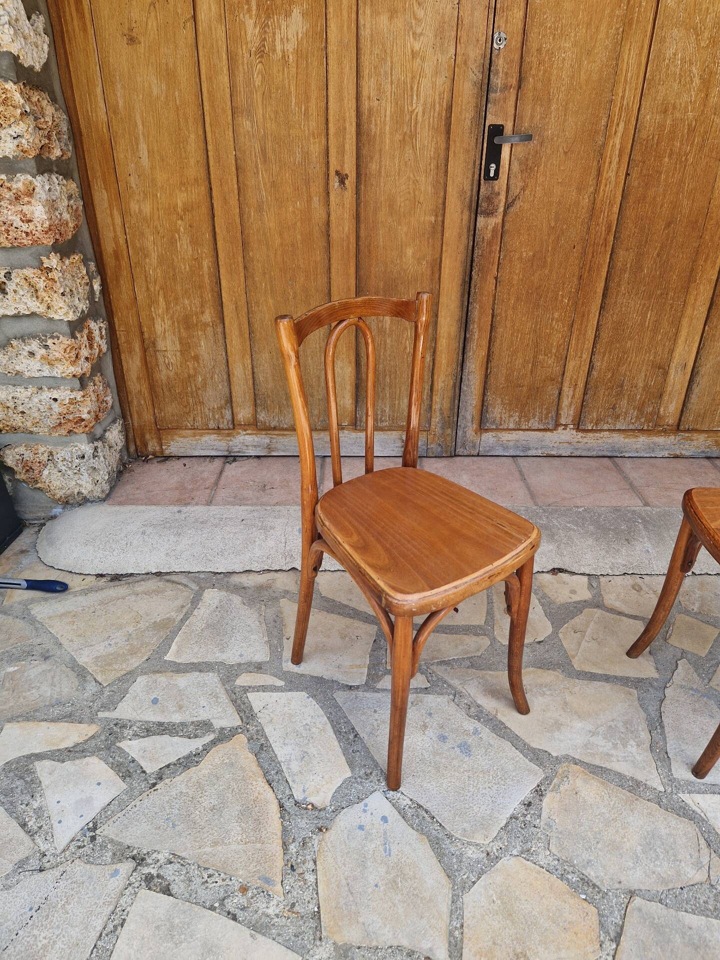 Vintage bistro chairs