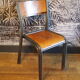 Paire de chaises d'école Mullca anciennes