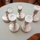 Set of 5 small vintage spotlights