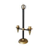 Brass chandelier, 70s