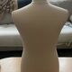 Fabric seamstress bust