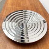 Large postmodern Danish metal bowl by Menu, 1980s.