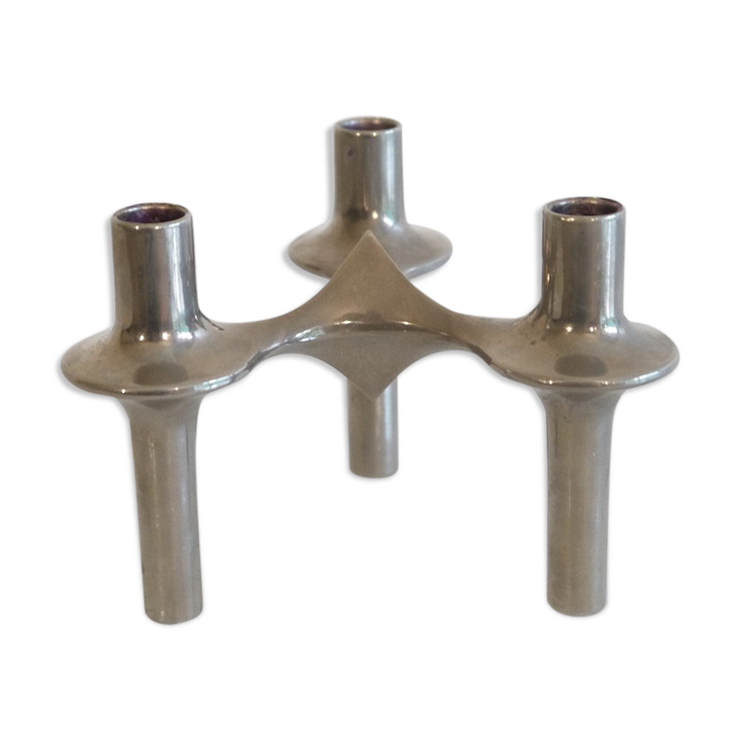 Vintage candle holder nagel 1970