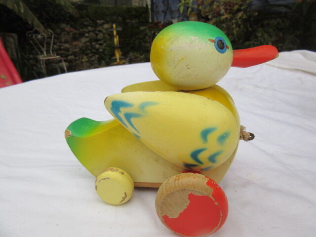 Wooden duck
