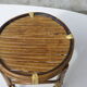 Set of two plant holders in bamboo and wicker
