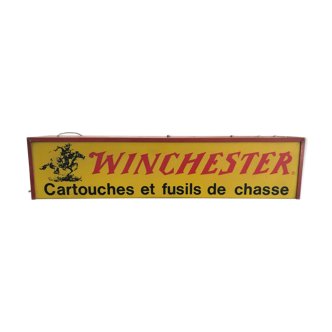Enseigne lumineuse Winchester année 60/70