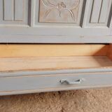 Art-deco style glazed cabinet