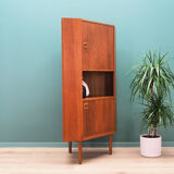 Corner cabinet teak, Danish design, 70's