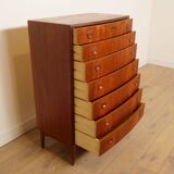 Vintage Danish chest of drawers | Teak | 7 drawers | 114 cm