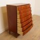 Commode danoise 7 tiroirs vintage en teck