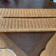 Set of 2 wicker shelves