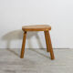Tabouret tripode en orme