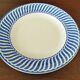 Plat Digoin Sarreguemines "Jacquot" bleu