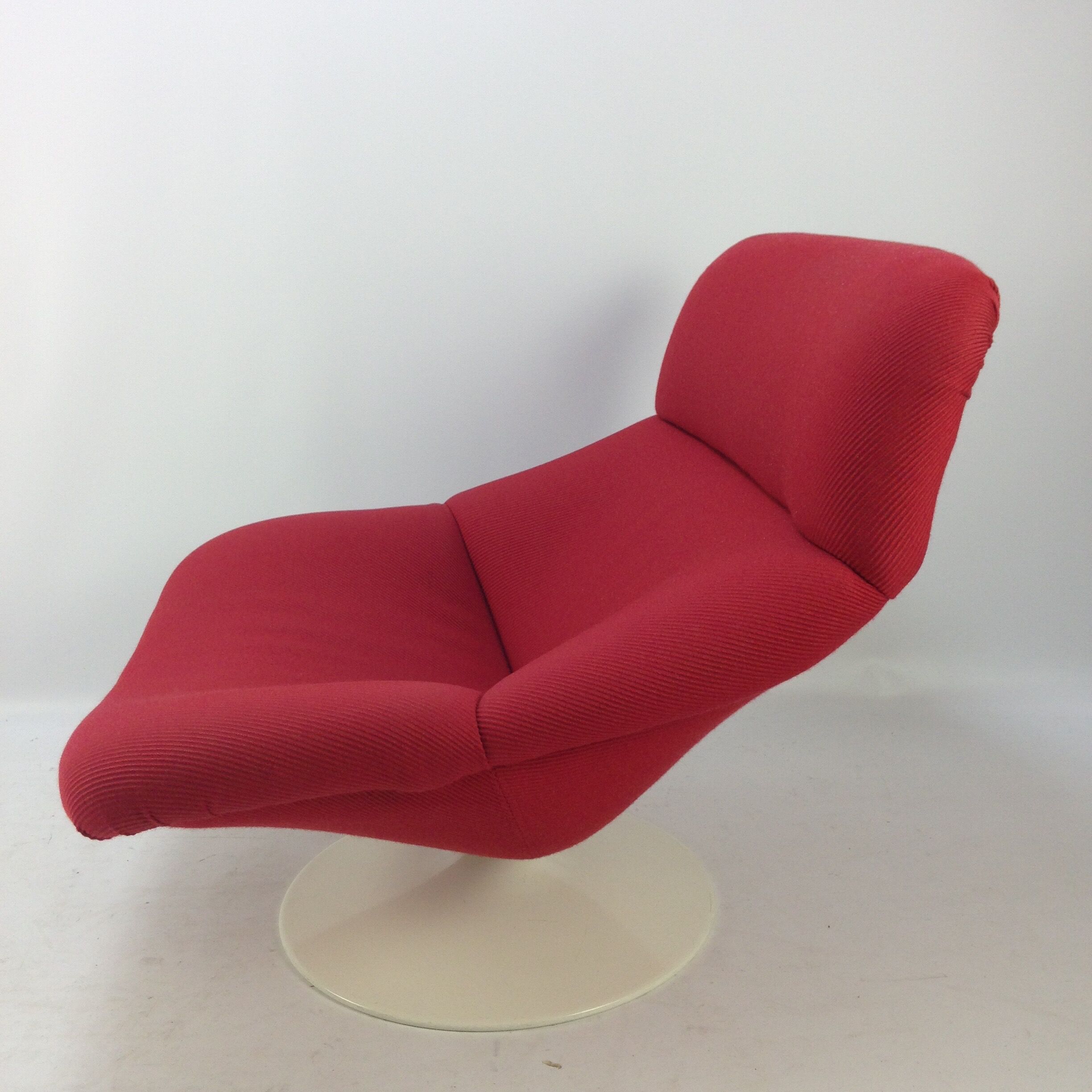 F518 armchair with ottoman by Geoffrey Harcourt for Artifort, 70s