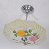 Art Deco glass pendant lamp