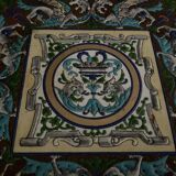 Faience tile and enamels, creil and montereau