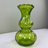 Vintage green vase