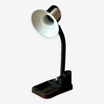 Vintage Fase black and white desk lamp