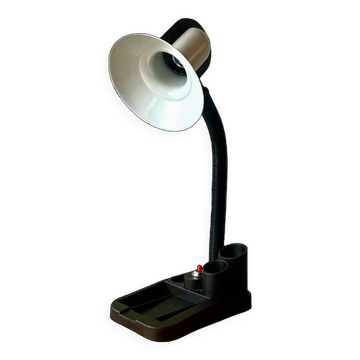 Fase vintage black and white desk lamp