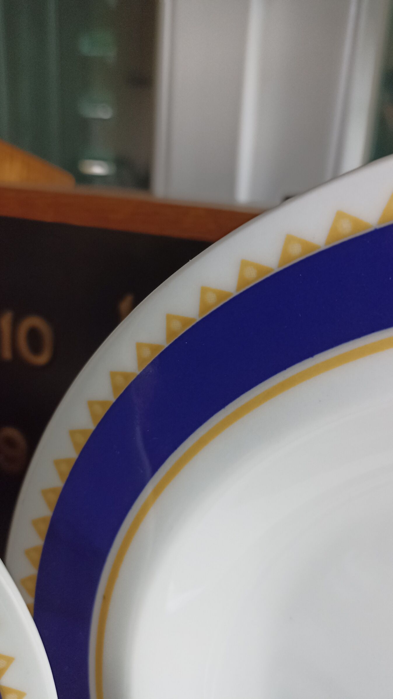 6 hollow / pasta plates by Saturnia porcelain