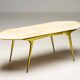 Italian coffee table with marble top, 1960
