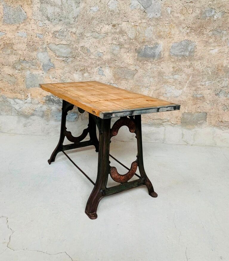 Table old industrial design pierce wexford 19th century