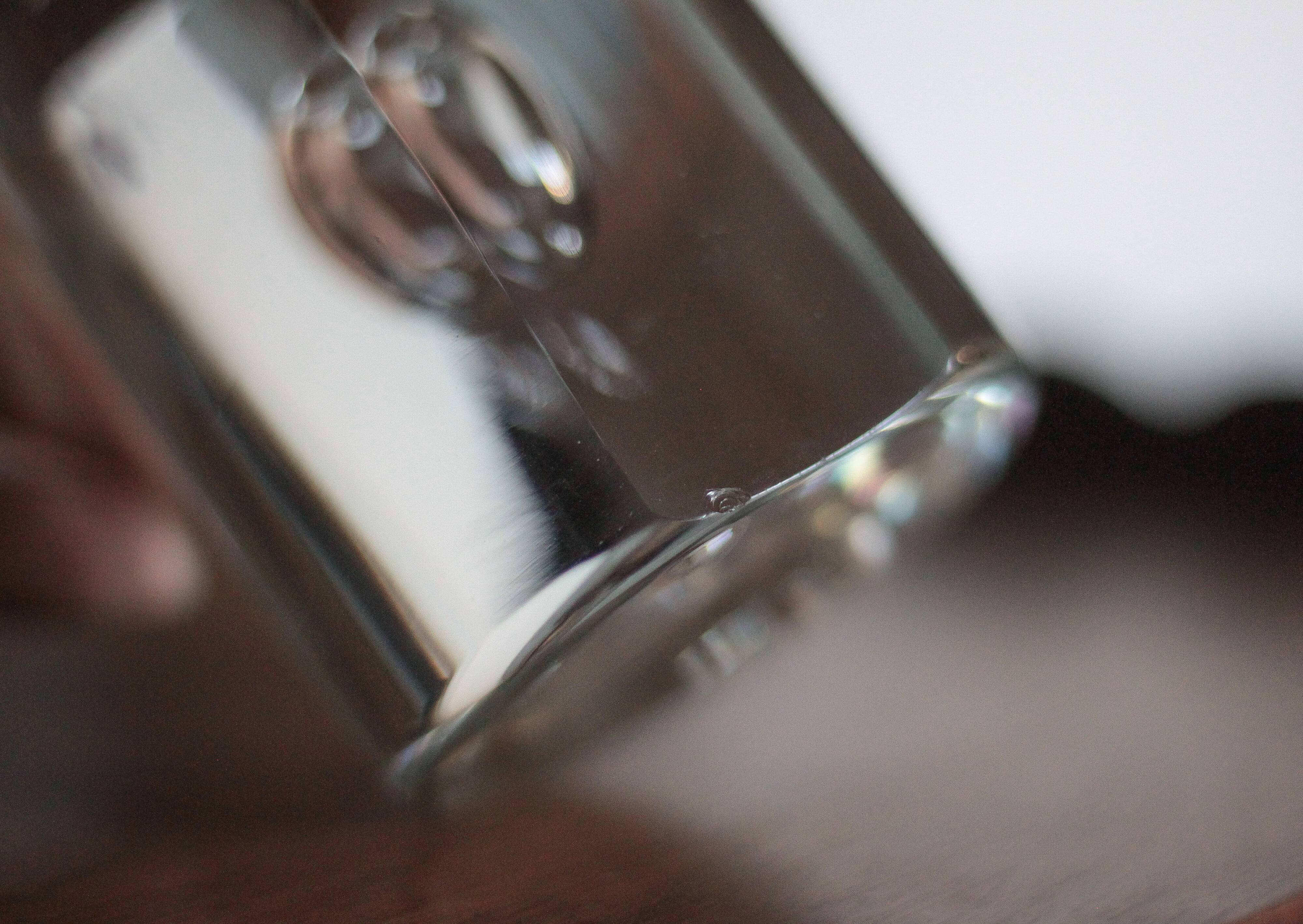 Pair of Murano glass bookends by designer Barbini, modernist bookend.